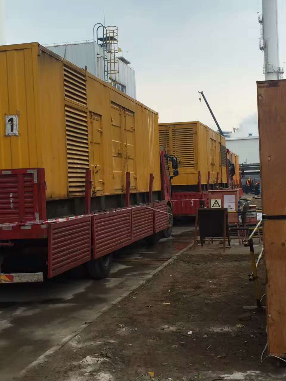 發(fā)電機現場施工案例